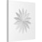 Ekena Millwork Standard Sedgwick Flower Rosette With Square Edge, 7"W x 7"H x 1/2"P ROSP070X070X050SDG09 - alternate 1